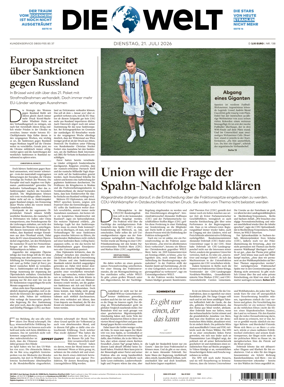 Cover of Die Welt