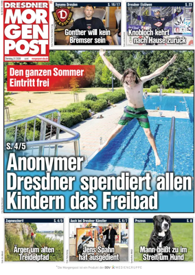 Cover of Dresdner Morgenpost