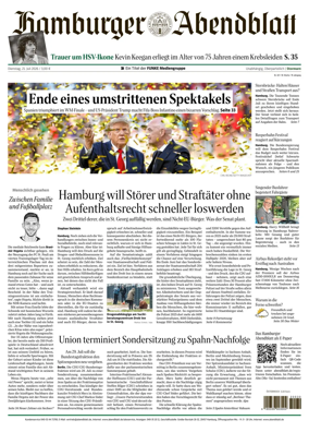 Cover of Hamburger Abendblatt (Kreis Stormarn)