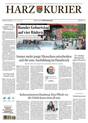 Cover of Harz Kurier