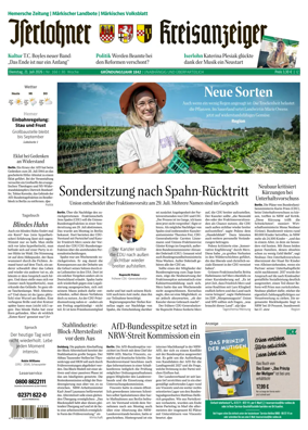 Cover of Iserlohner Kreisanzeiger und Zeitung (Iserlohn)