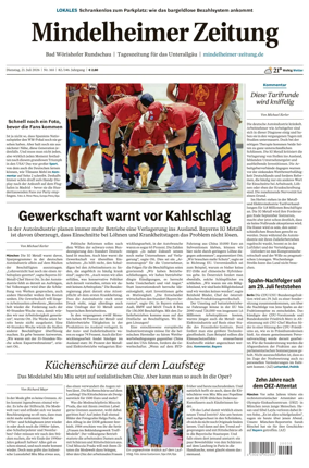 Cover of Mindelheimer Zeitung