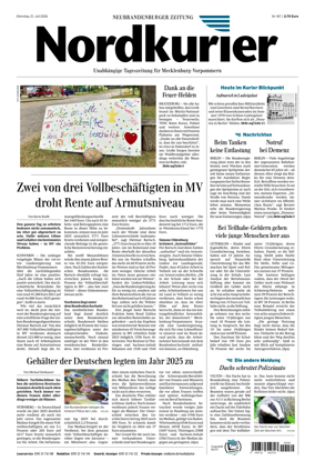 Cover of Neubrandenburger Zeitung