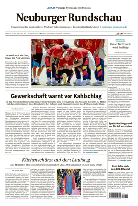 Cover of Neuburger Rundschau