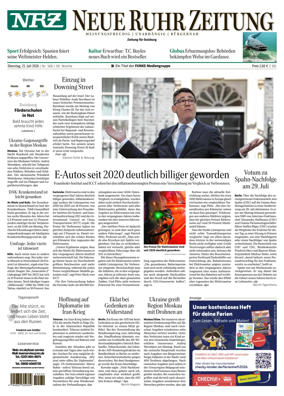 Cover of Neue Rhein Zeitung (Duisburg)