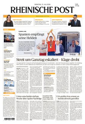 Cover of Rheinische Post Erkelenz