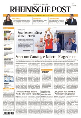Cover of Rheinische Post Langenfeld