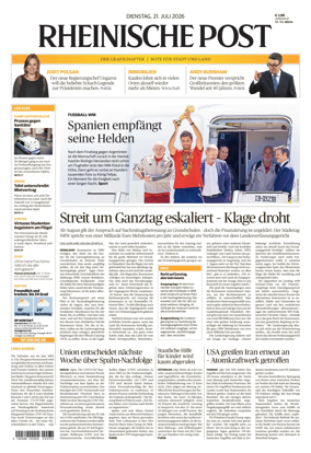 Cover of Rheinische Post - Xanten and Moers