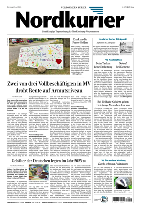 Cover of Vorpommern Kurier (Anklam)