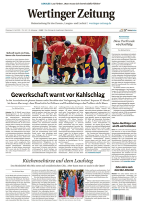 Cover of Wertinger Zeitung