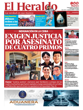 Cover of Diario El Heraldo