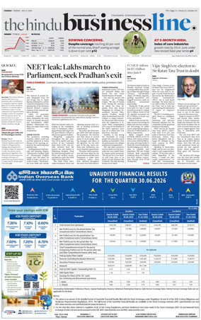 Cover of BusinessLine (Chennai)