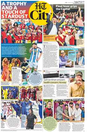 Cover of Hindustan Times (Chandigarh) - City