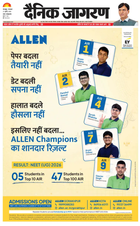 Cover of Dainik Jagran - Gorakhpur