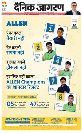 Cover of Dainik Jagran - Lucknow