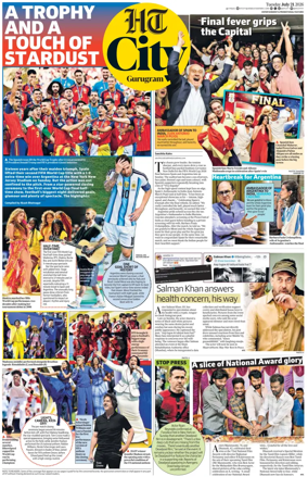 Cover of Hindustan Times (Gurgaon) - City
