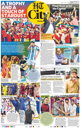 Cover of Hindustan Times (Patna) - Live