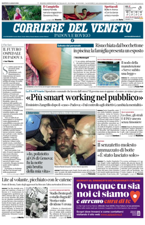Cover of Corriere del Veneto (Padova e Rovigo)