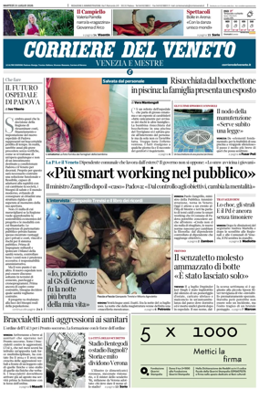 Cover of Corriere del Veneto (Venezia e Mestre)