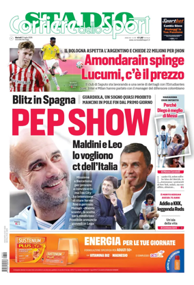 Cover of Corriere dello Sport Stadio (Bologna)