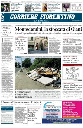 Cover of Corriere Fiorentino
