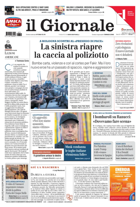 Cover of Il Giornale (Italy)