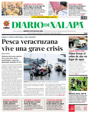 Cover of Diario de Xalapa