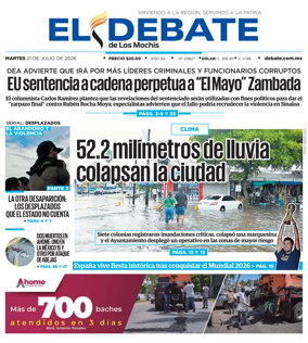 Cover of El Debate de Los Mochis