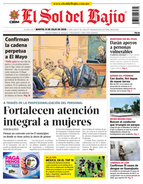 Cover of El Sol de Bajio