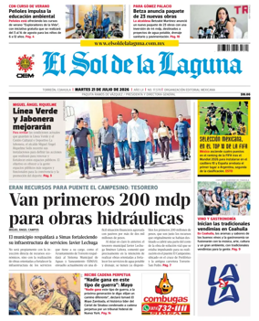 Cover of El Sol de la Laguna