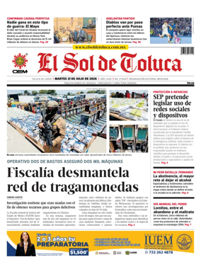 Cover of El Sol de Toluca