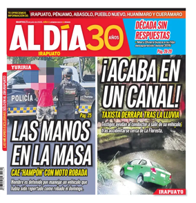 Cover of Periodico Al Dia (Irapuato)