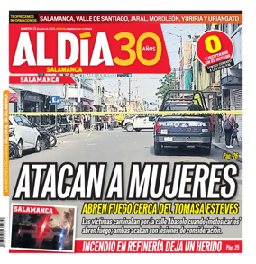 Cover of Periodico Al Dia (Salamanca)