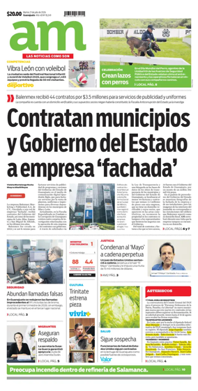 Cover of Periodico AM (Leon)