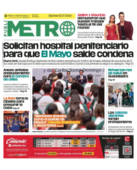 Cover of Publimetro Guadalajara