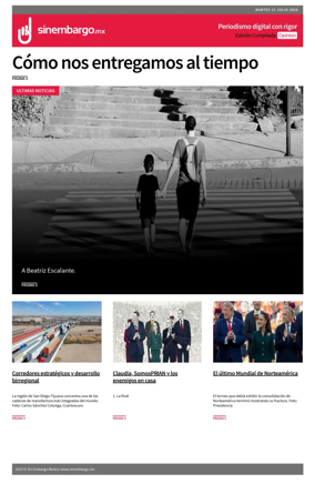 Cover of Sin Embargo Opinion