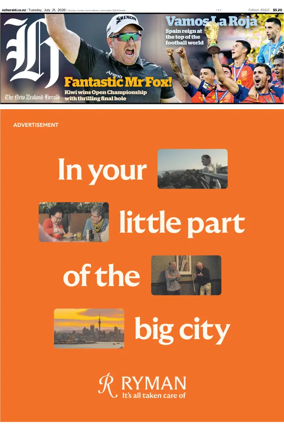 Cover of The New Zealand Herald