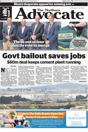 Cover of The Northern Advocate