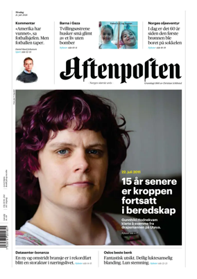 Cover of Aftenposten