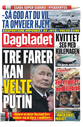 Cover of Dagbladet