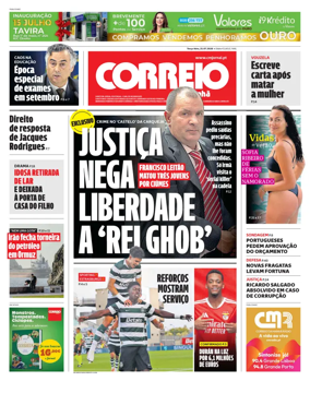 Cover of Correio da Manha