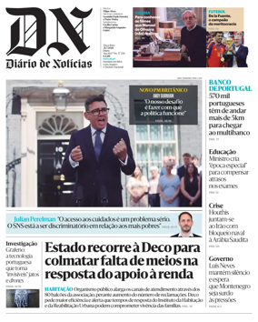 Cover of Diario de Noticias