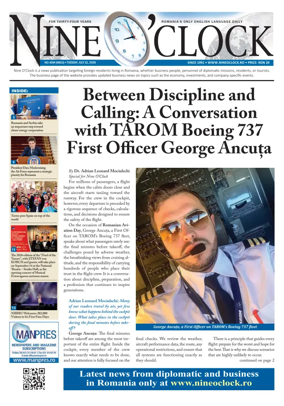 Cover of Nine o clock (Romania) Daily