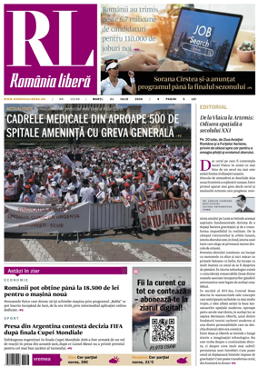 Cover of Romania Libera