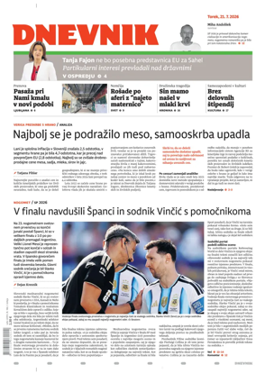 Cover of Dnevnik (Slovenija)
