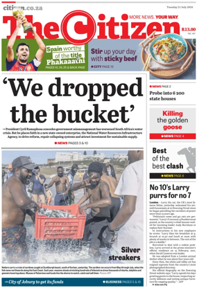 Cover of The Citizen (Gauteng)