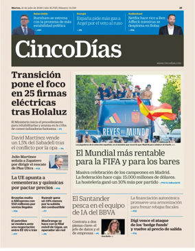 Cover of Cinco Dias