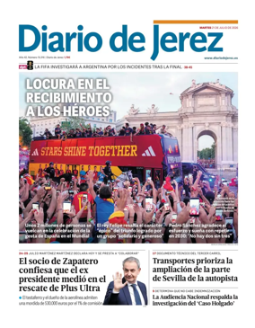 Cover of Diario de Jerez