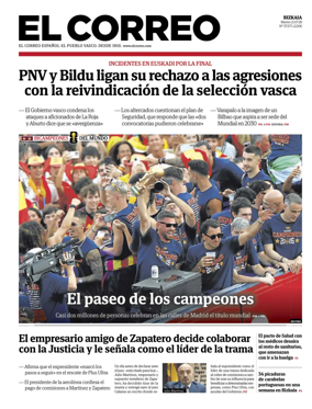 Cover of El Correo (Costa)