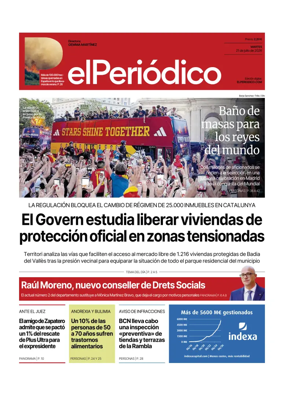 Cover of El Periodico - Castellano